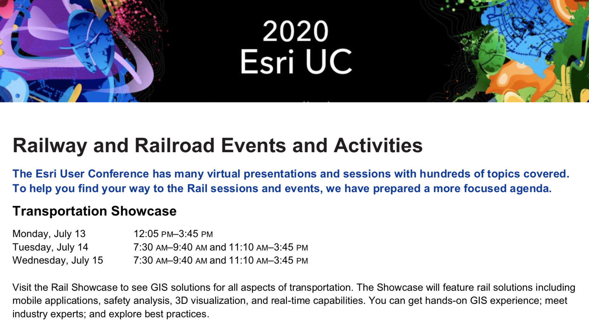 UC 2020 flyer